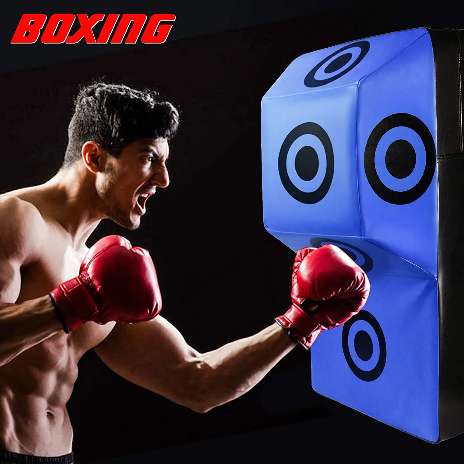 Wall-Mounted Boxing Bag Punching Pad Boxing Punch Focus Target Training Bag Sandbag Category Kickboxing Sanda Taekowndo Sports