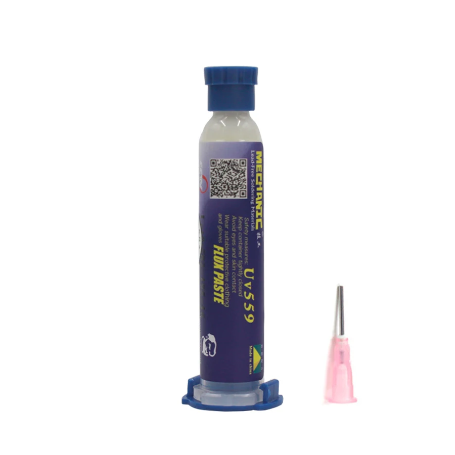 MECHANIC Solder Paste Flux UV223 UV559 Lead-Free NO-Clean SMD Solder Resist for Phone Soldering Repair PCB BGA SMD Rework