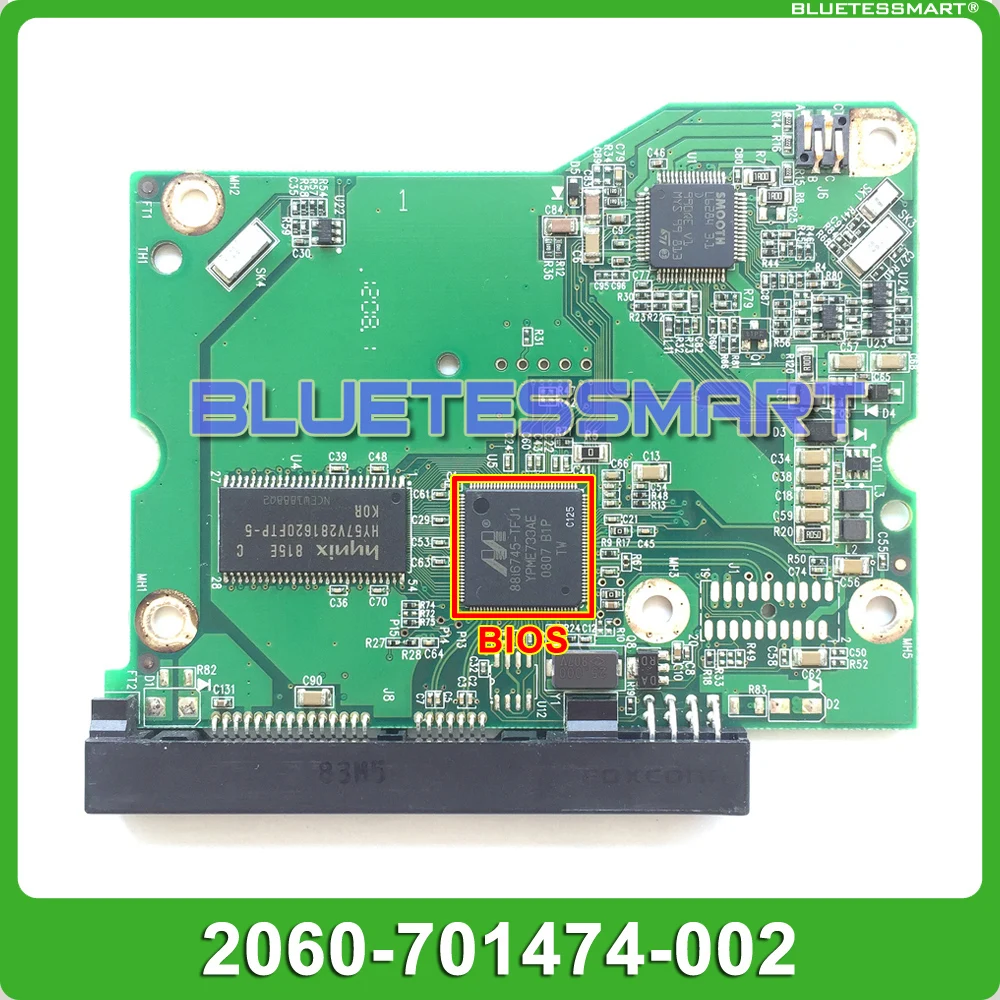 HDD PCB 로직 보드, WD 3.5 SATA 하드 드라이브 수리 데이터 복구용, REV A, 2060-701474-002 004