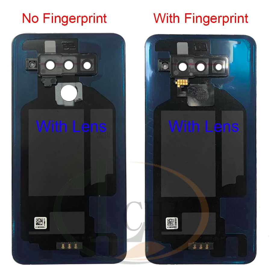 Glass Housing Case For LG V50 ThinQ 5G Back Battery Cover Rear Door Panel Repair Replacement Part LM-V500 LM-V450PM V50 Housing