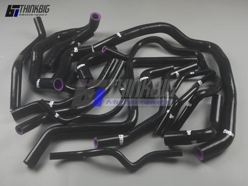 Silicone Radiator Hose Kit For 2009-2018 VW Golf MK6 R / Scirocco R 2.0TSI EA113 (18pcs)
