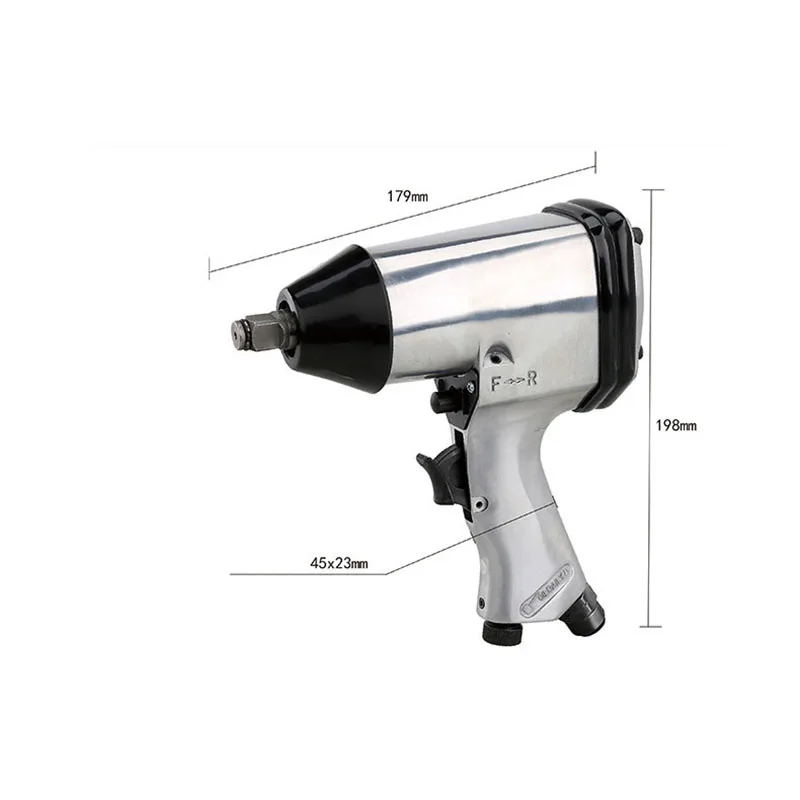 Air Pneumatic Wrench 1/2 35KG Air Pneumatic Spanner Large Torque Tire Removal Tool Nut Sleeves Pneumatic Power Tools