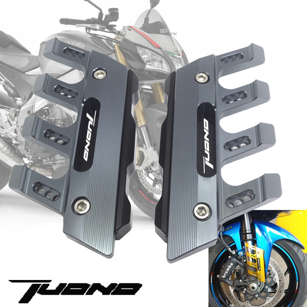 

FoR Aprilia TUONO V4R/R/Factory Motorcycle Mudguard Side Protection Mount Shock Absorber Front Fender Cover Anti-fall Slider