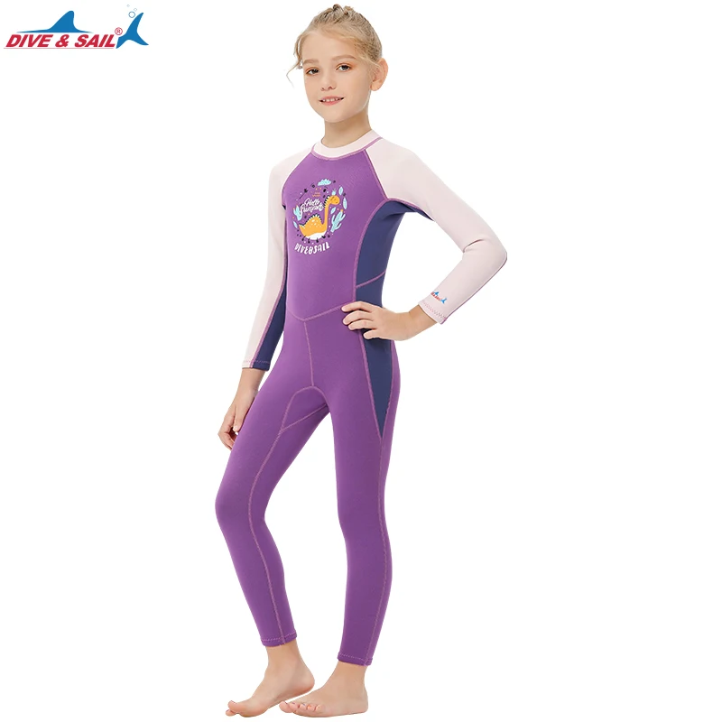 

Kids Wetsuits Full Wetsuit 2.5mm Neoprene Suit for Youth Boys Girls Toddler Water Aerobics Swimming Diving Surfing