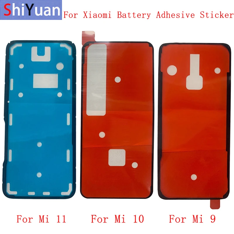 10Pcs/lot Battery Adhesive Sticker Glue For Xiaomi 12 13 9 Mi 10 Mi 11 A3 Tape Strip with Adhesive Sticker Glue Repair Parts