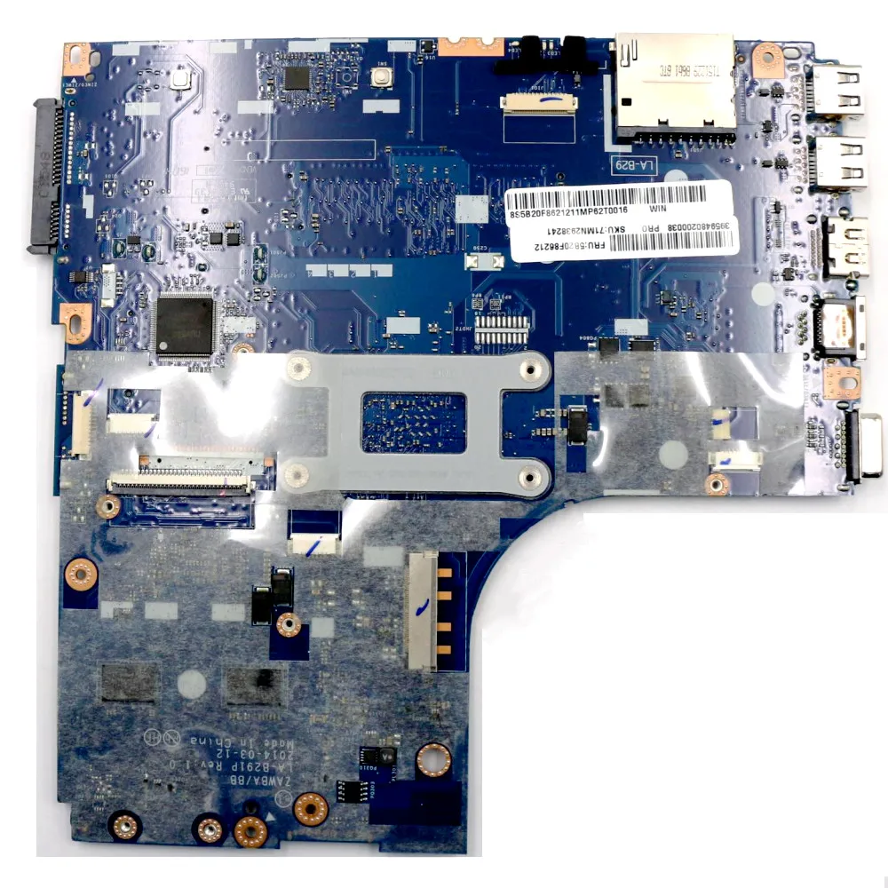 Placa base para Lenovo B50-45, LA-B291P R2, 2G, 80F0, FRU, 5B20F86212