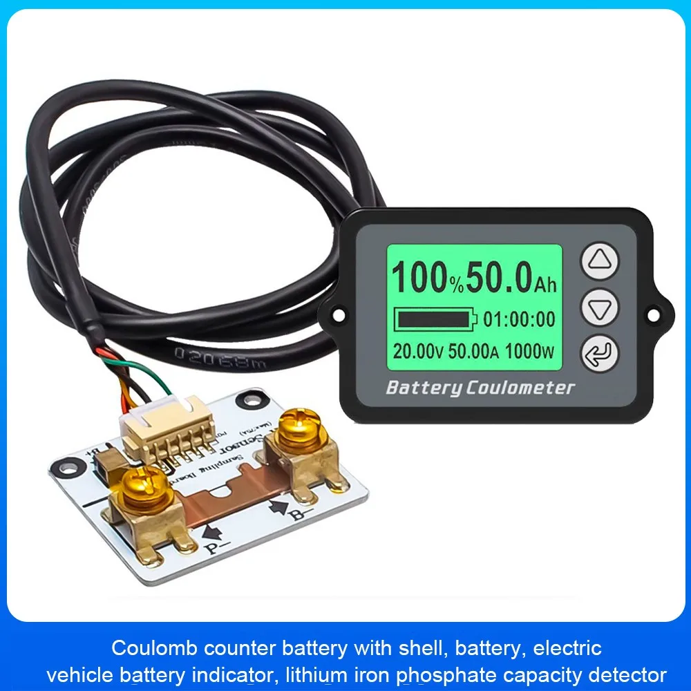 

TK15 Professional Precision Battery Capacity Tester Indicator For Portable Equipment E-Bike/Balance Car/Cleaning Machine