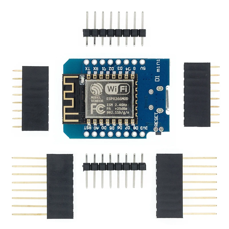 ESP8266 ESP-12 ESP-12F CH340G CH340 V2 USB WeMos D1 Mini PRO V3.0.0  WIFI Development Board NodeMCU Lua IOT Board 3.3V With Pins