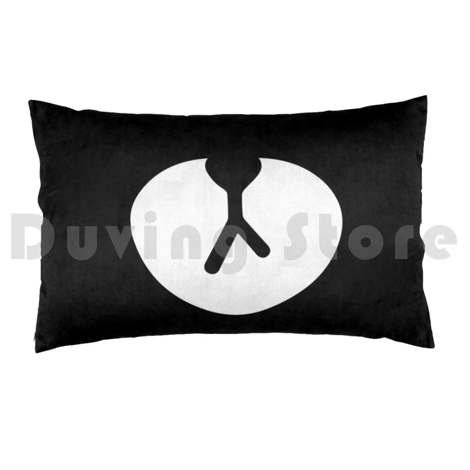 Cute Black Bear Nose-V2 Pillow Case Printed 35x50 Black Bear Bear Nose Bear Nose Mama Bear Brown