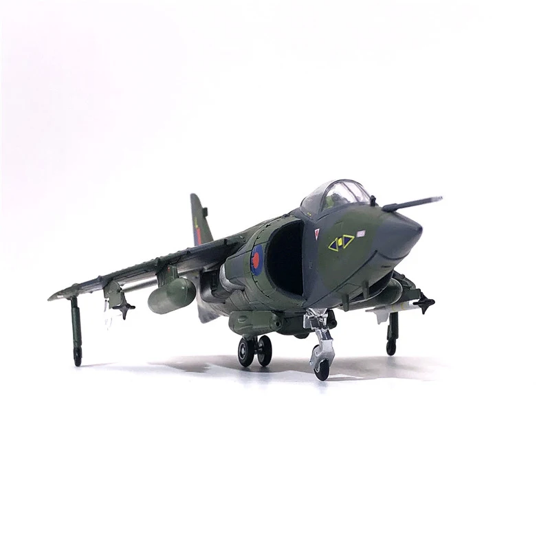 JASON TUTU 1/72 Scale British Marines Sea Harrier Fighter Aircraft Model finished fighter Model Plane Drop shipping