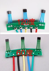 5pcs Two-wheel electric vehicle motor Hall plate element 3144 41F 43F 413 13A circuit board Hall sensor wire board Three-wheel