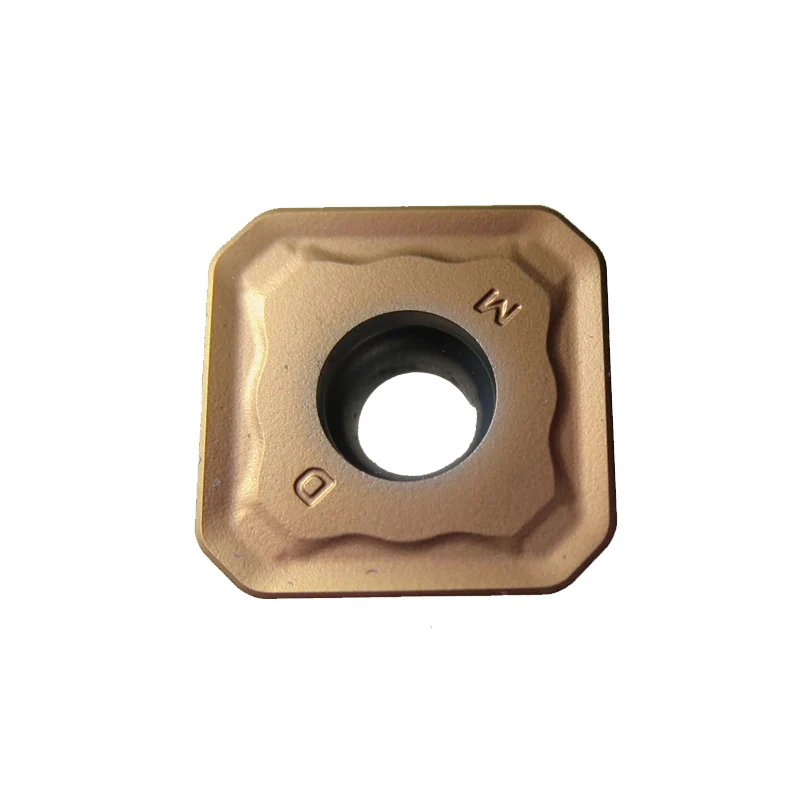Seet12t3 originla inserções de trituração de carboneto seet 12t3 dm yb9320 processamento de aço inoxidável para fresadora ferramenta torno titular