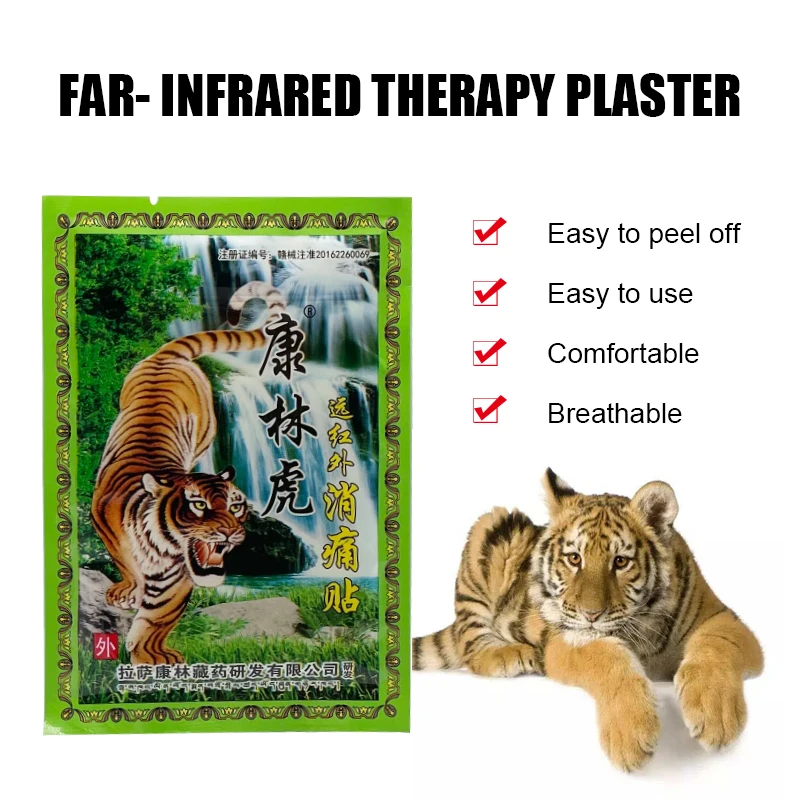 80Pcs=10Bags Tiger Balm Patch For Neck Joint Back Body Pain Relaxation Medical Plaster Rheumatism Chinese Herbal Medical Plaster