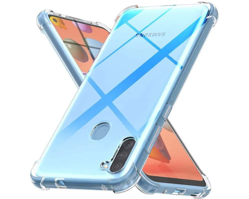 Transparent Anti-Shock Tpu Gel case for Samsung Galaxy A11 / M11