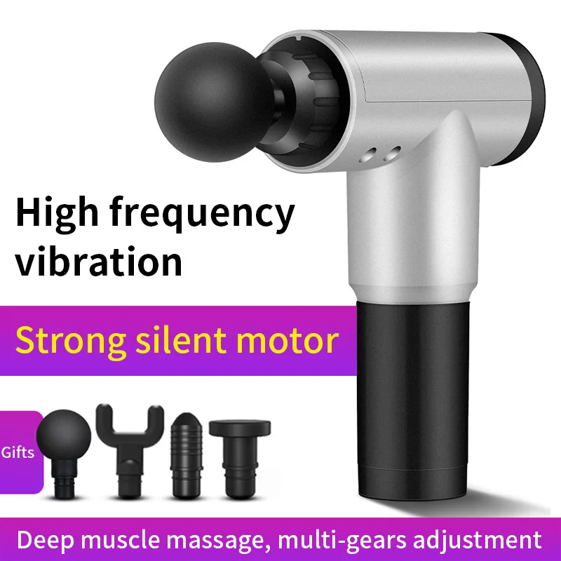 Massage Gun Jinkairui Electric Fascial LCD Deep Body Sport Therapy Muscle Pain Relief Neck Shaping Slimming Relaxation Massager