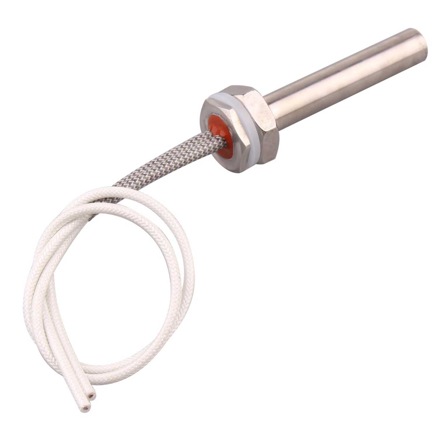 DERNORD Heating Element 12v 24v Immersion Cartridge Heater M16 Thread Stainless Steel 304 Tubular 50w/100w/150w/200w/300w