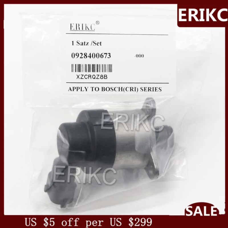 ERIKC 0928400673 Fuel Metering Valve 0 928 400 673 Common Rail  Metering Solenoid Valve 0 928 400 673