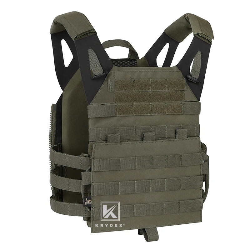 Imagem -04 - Krydex-jpc 2.0 Tactical Jumper Plate Carrier Molle Frente Flap Armadura de Liberação Rápida Combate Tiro Paintball cs Vest