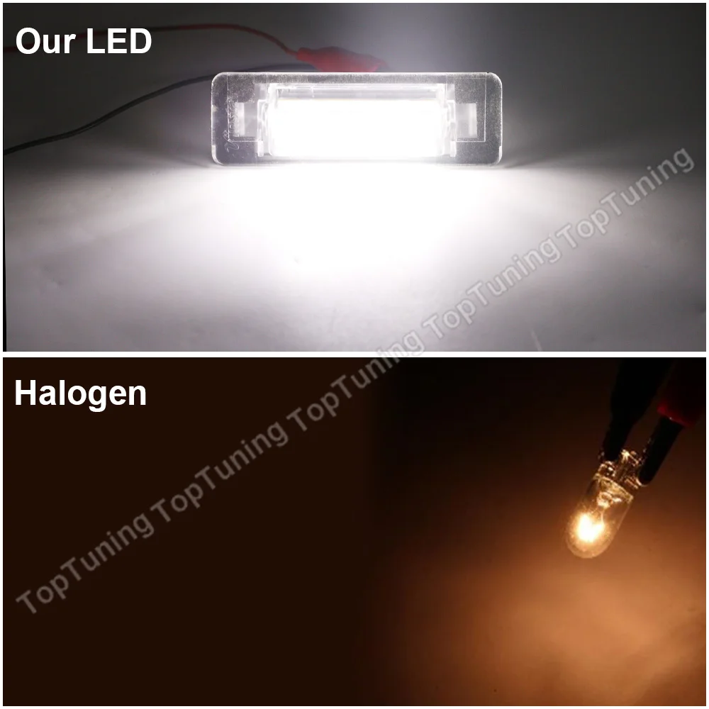 مصباح ليد لرقم الترخيص ، مصباح لمرسيدس بنز W210 ، سيدان 4D ، W202 ، 4ifift ، Facelift ، ، من من ، إلى ، ، #5