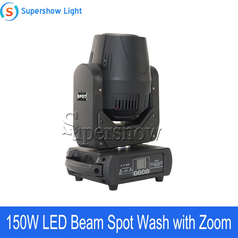 LED 150W 3in1 Beam Spot Wash Moving Head Stage Lights Stage Yoke Light With Advanced DMX Programs Professional Stage