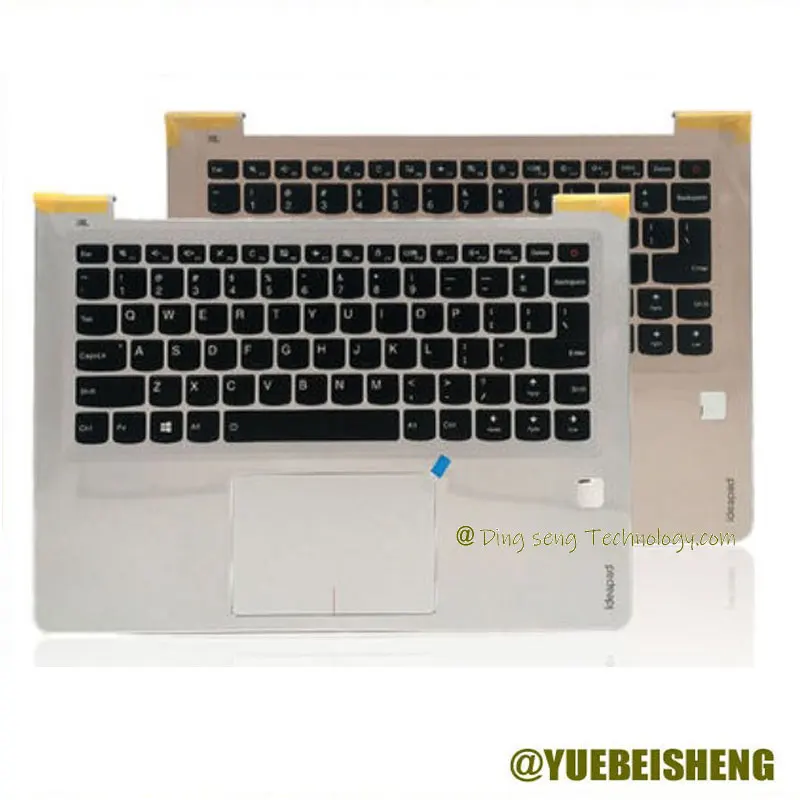 YUEBEISHENG      New for lenovo  AIR13 pro ideapad Air13pro 710s plus 710-13isk Air13 IWL palmrest keyboard upper cover Touchpad