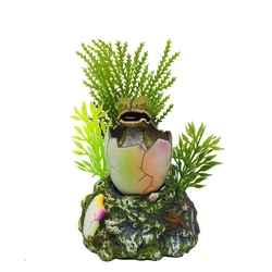 WinAquam Decoration BABY DINOSAUR HATCHING Fish Tank Ornament Decor for Aquarium Tank WJ06 Accessories