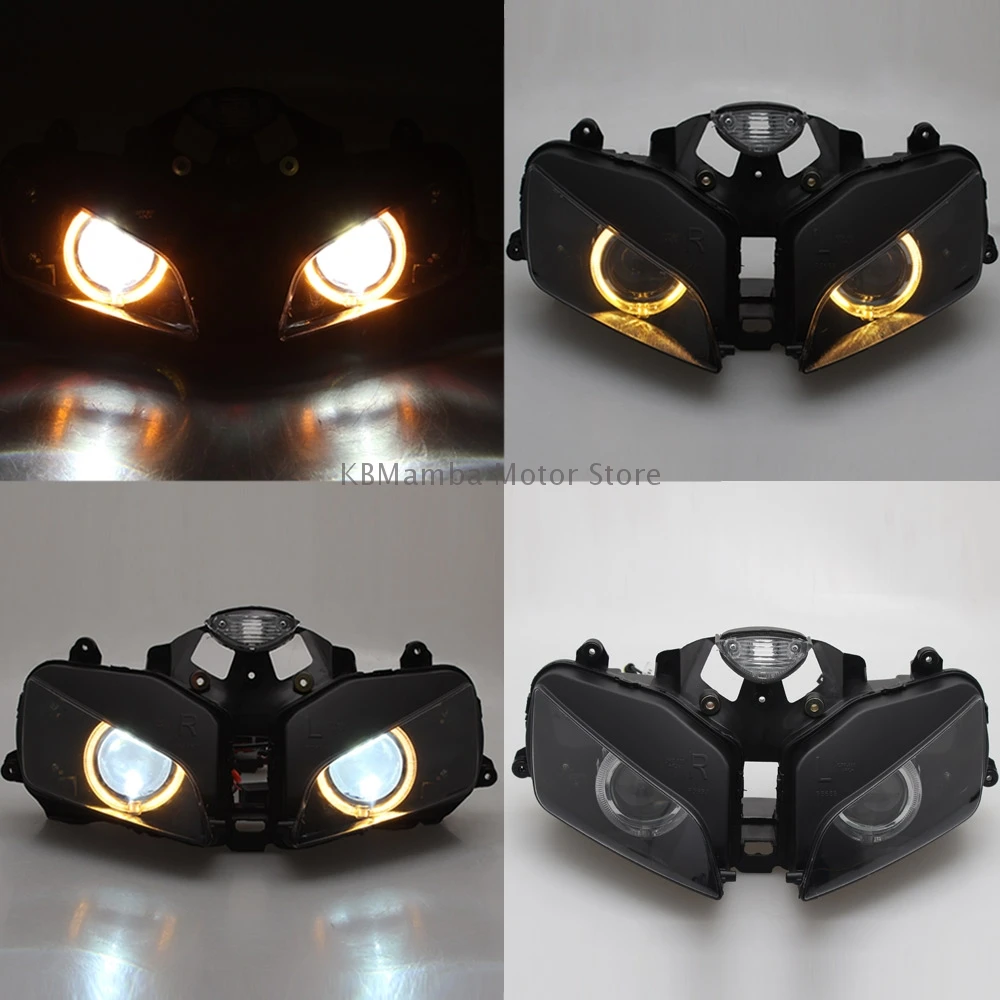 Motorcycle Custom Headlight Headlamp Assembly for Honda CBR600RR CBR600 RR CBR 600 RR F5 2003 2004 2005 2006 Modified Headlight