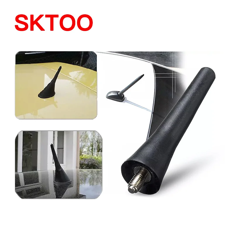 SKTOO For Peugeot 206 207 307 408 For Citroen C1 C2 C3 C4 C5 C8 Triumph Picasso Car Short Aerial Antenna 6561N3