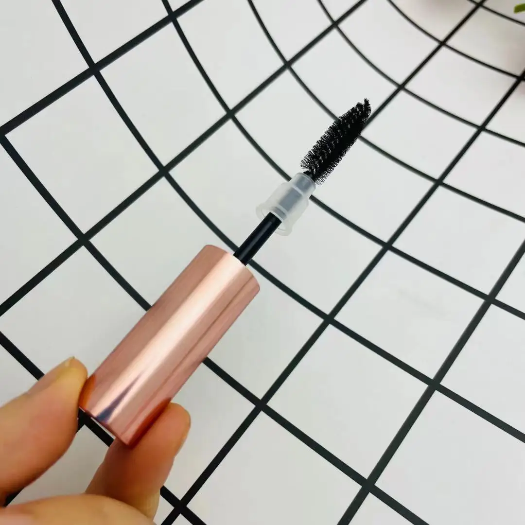 New 10ml Empty Mascara Tubes Pink Gold Cap Lip gloss Eyelash Tube Mascara Bottle Cream Cosmetic Packaging Container