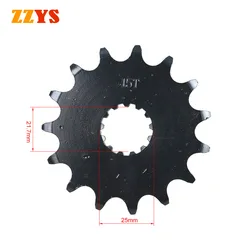 520 15T Front Sprocket Gear Wheel For Kawasaki EN650 Vulcan-S ABS Vulcan 650 EX650 Ninja 650R KLE650 Versy 650 KLE EX EN 650