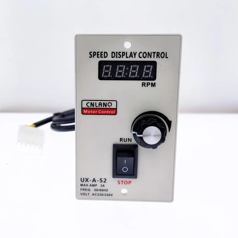 LED display speed controller 400W UX-A-52 AC 220V 50/60hz Regulator Control Forward & Backward Motor speed governor