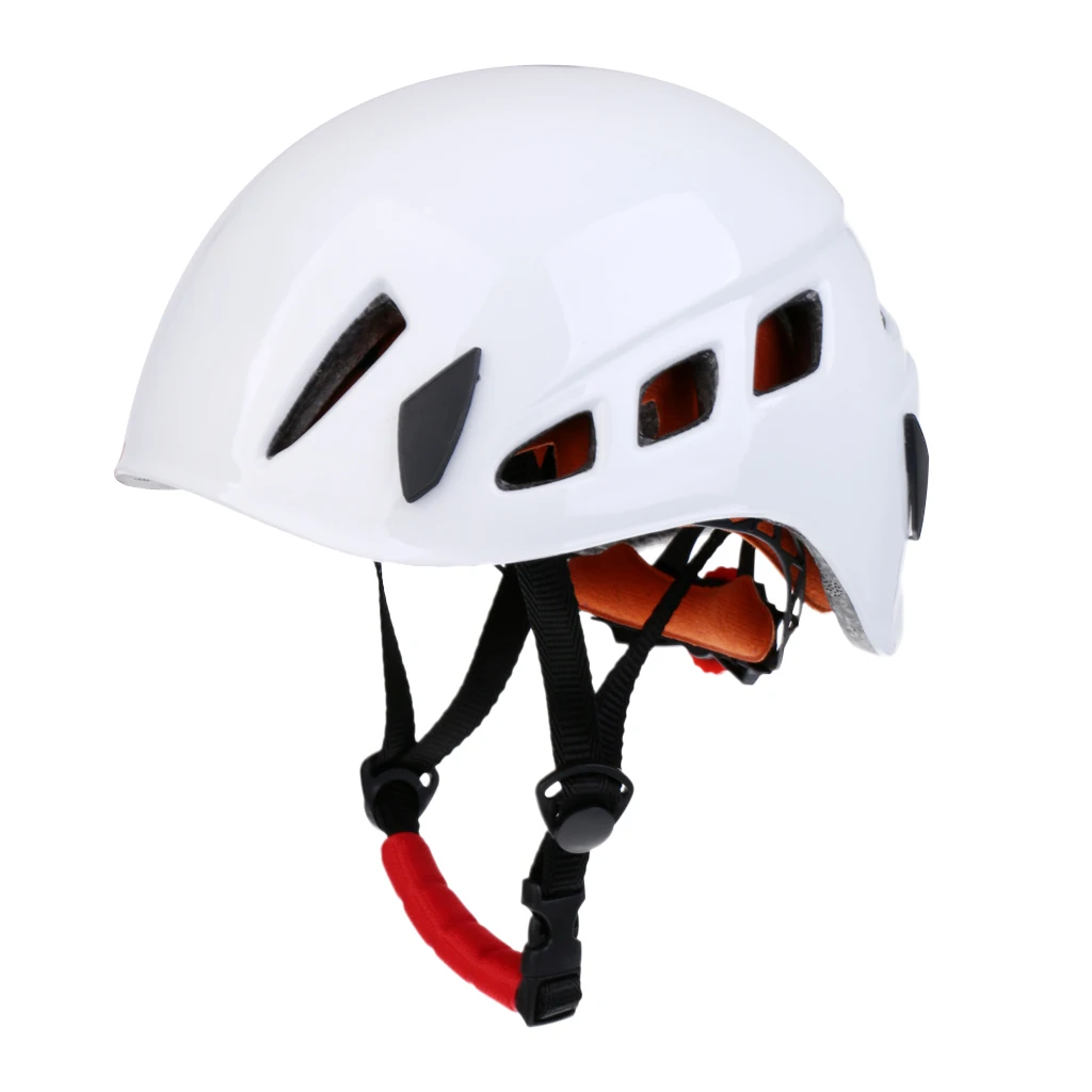 Safety Rock Climbing Caving Rappelling Rescue Helmet Scaffolding Head Protector