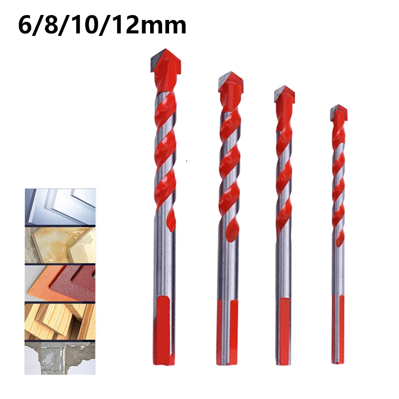 Multifunctional Drill Bits Construction Wall Hole Saw Drilling Metal Hole Working 6-12mm Hot Power Tools Accessories Drill Sets