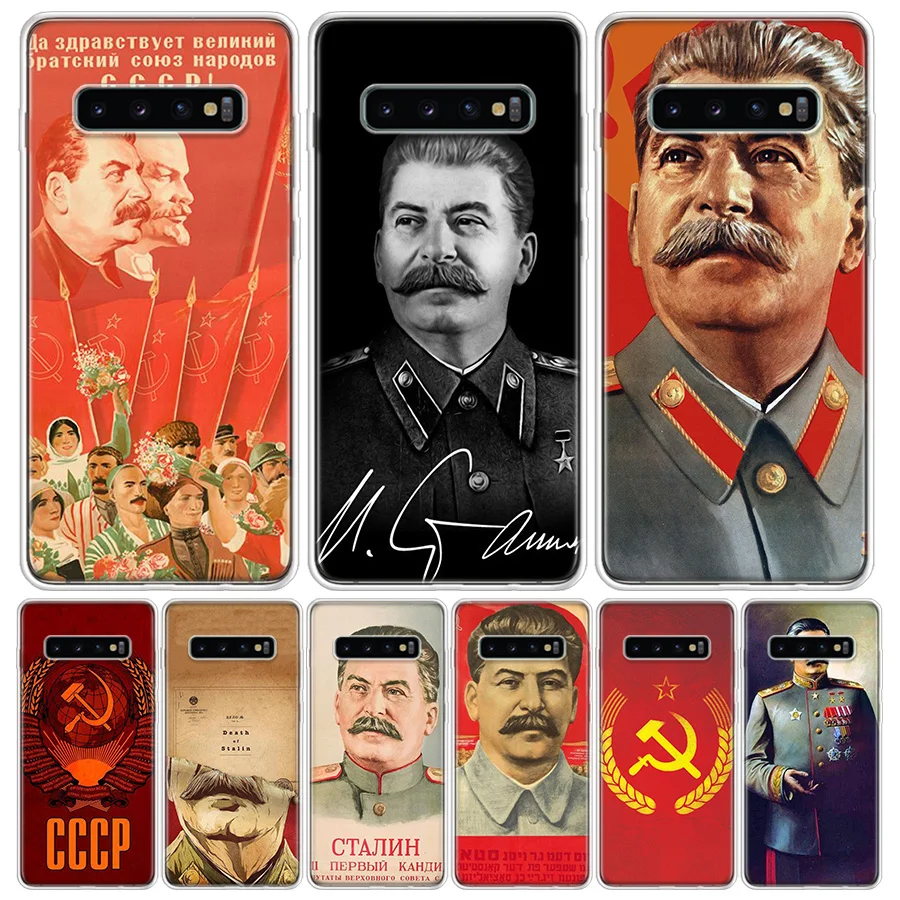 Russian Commander Stalin Soft Soft Phone Case for Samsung Galaxy A51 A71 A41 A31 A21S A11 A10 A20E A30 A40 A50 A70 A6 A7 A8 A9