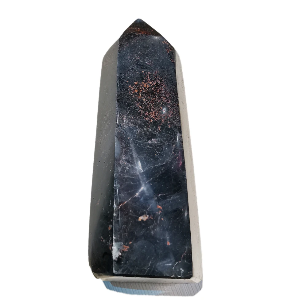 

170-180mm Big Size Natural Black Tourmaline Tower Wand Point Quartz Crystal Obelisk Wand Reiki Healing Crystals Home Decoration