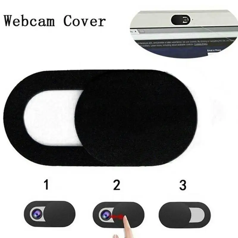 1PC WebCam Cover Shutter Magnet Slider Plastic Universal Privacy Sticker for iPhone Laptop Camera Cover Slider Web PC Tablet