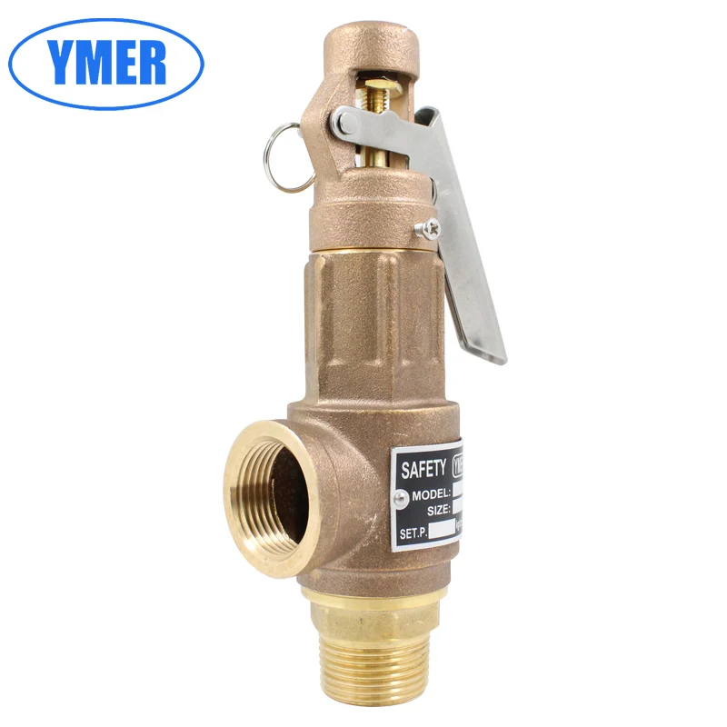 Spring-loaded Safety Valve ,Bronze material，hand shank