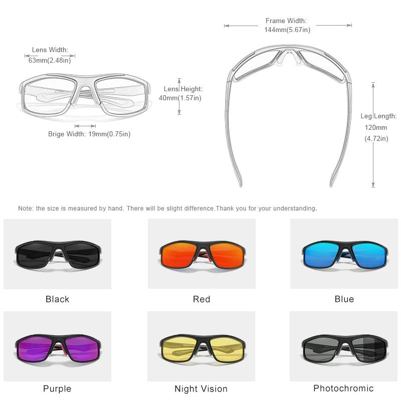 KINGSEVEN 2022 Cưỡi Kính Mát Nữ Phân Cực Thể Thao Xe Đạp Núi Kính Oculos Gafas Cho Lái Xe Cho Nam/Nữ