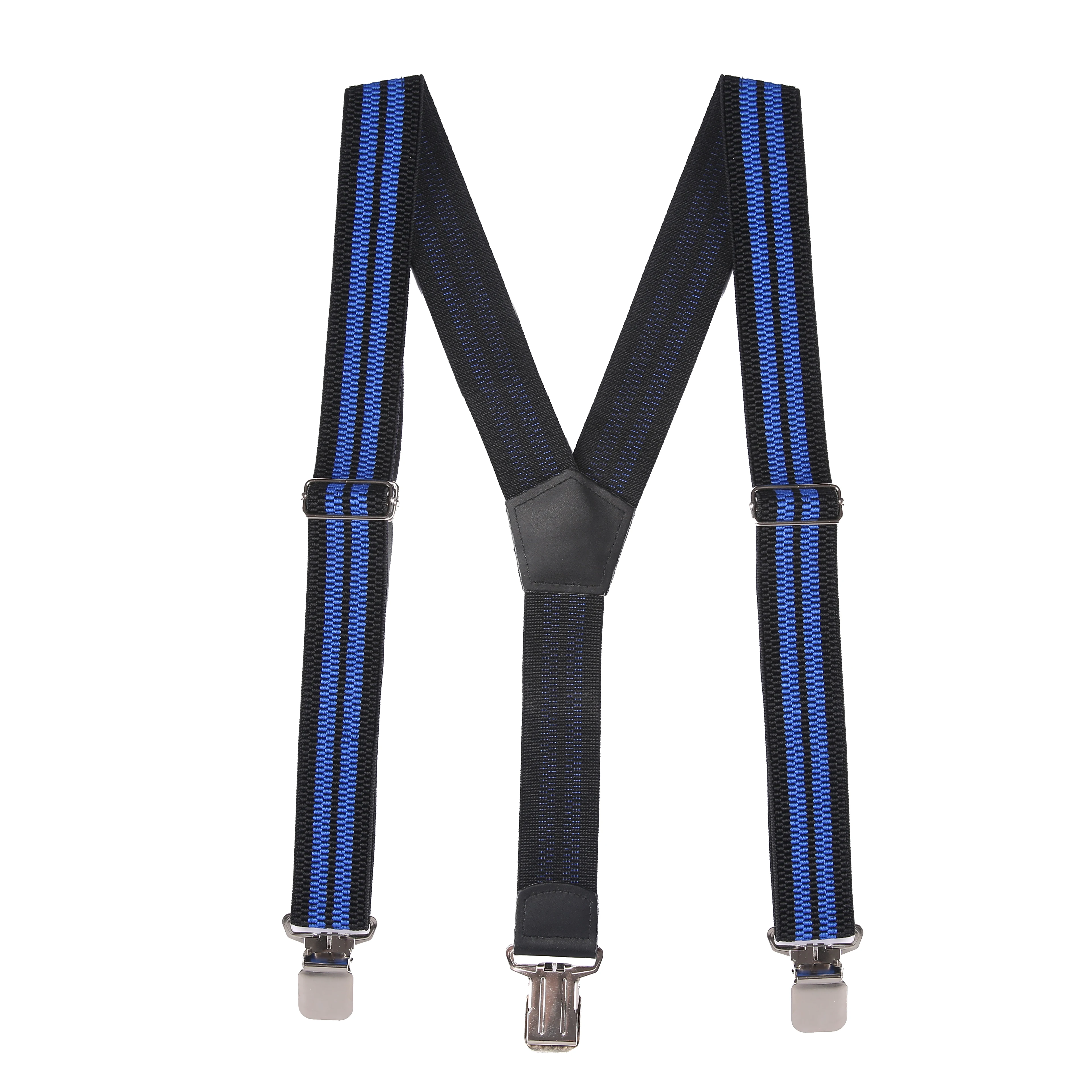 Fashion Hot Sale Corn Ribbon Style Men's Suspenders Big Clips Braces Suspender For Logger Work Suspenders подтяжки мужски