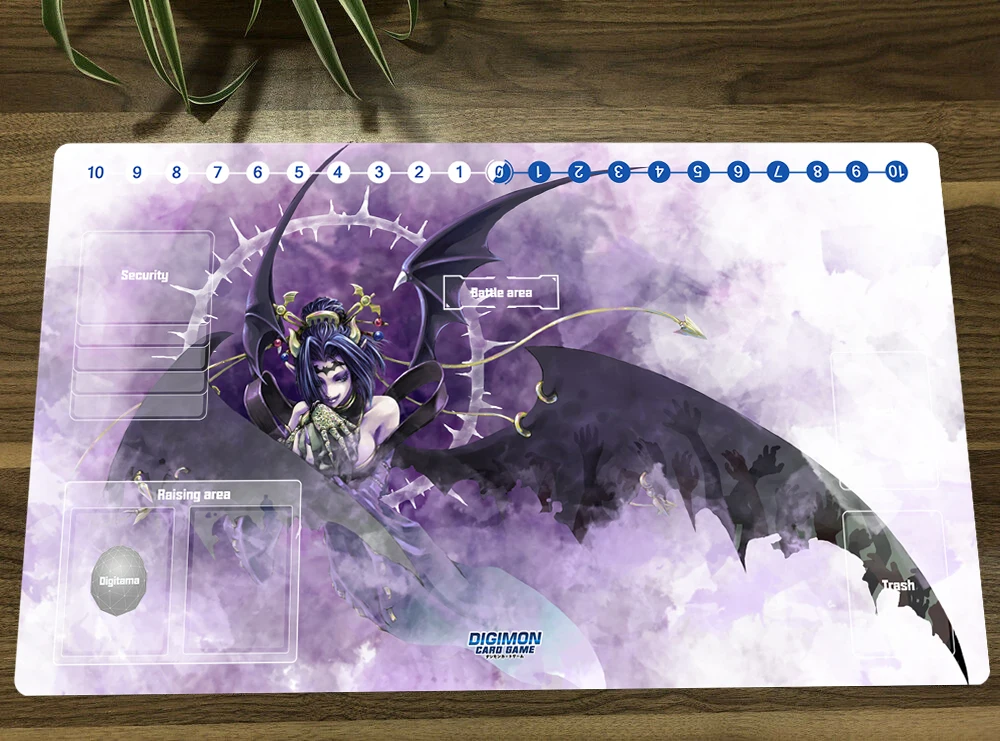 

Игровой коврик Digimon, игровой коврик, лилитмон, для торговых карт, DTCG, коврик для мыши, Настольный коврик, настольная игра в игры, коврик с бесплатной сумкой