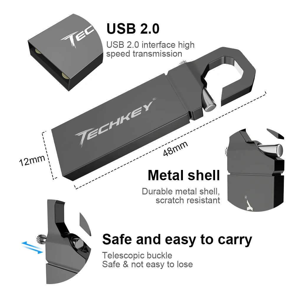 

Флешка 32 ГБ Usb флешка 128 ГБ 64 ГБ флэш-накопитель водонепроницаемый серебристый u-диск memoria cle usb USB-накопитель Пользовательский логотип