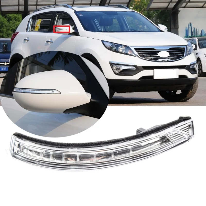 Lofty Richy Side Rearview Mirror LED Turn Signal Repeater Lamp Indicator Light For KIA Sportage 2011 2012 2013 2014 2015 87614