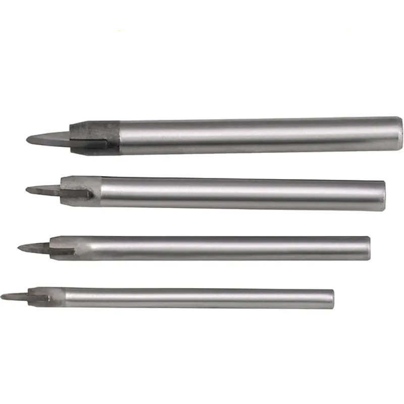3-12mm wiertło do szkła trójkąt wiertła końcówka z węglika wolframu z 1/4 "uchwyt sześciokątny kolor srebrny akcesoria do elektronarzędzi do płytek