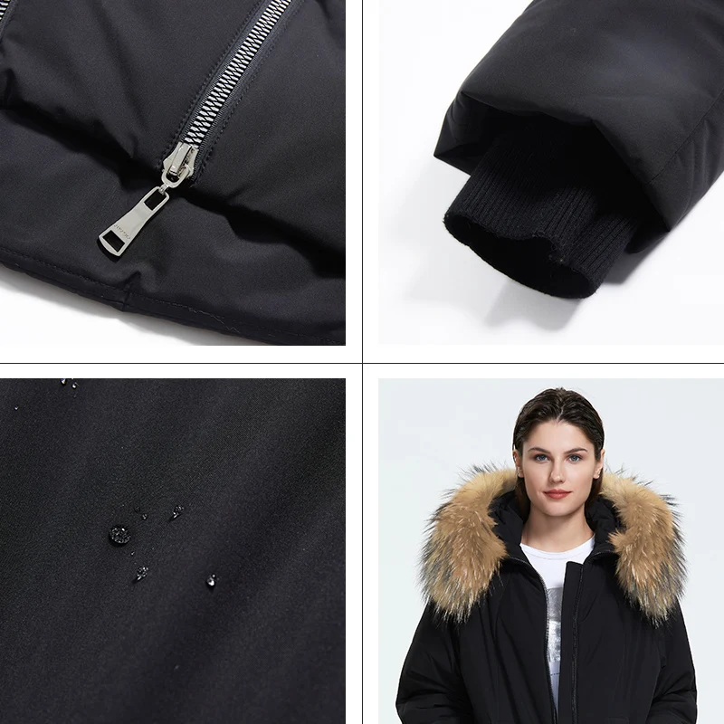 Astrid 2022 Nieuwe Winter Parka Donsjack Vrouwen Losse Kleding Met Bont Bovenkleding Hoge Kwaliteit Dikke Katoenen Vrouwelijke Jas AR-9246