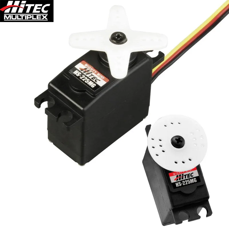 Hitec HS-225MG HS225MG 4.8V-6.0V High Torque Mighty Mini Metal Gear BB Servo