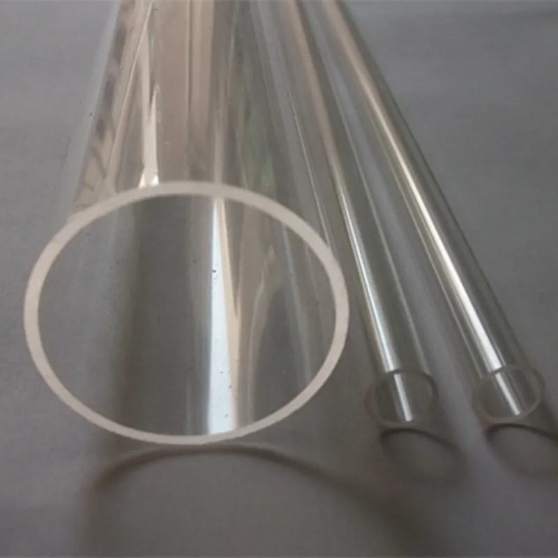 Diameter 25/30/40/50mm PC Tube Plastic Clear Pipe Polycarbonate Tubing LED LIGHTing Outside Lampshades Aquarium Tank Fitting