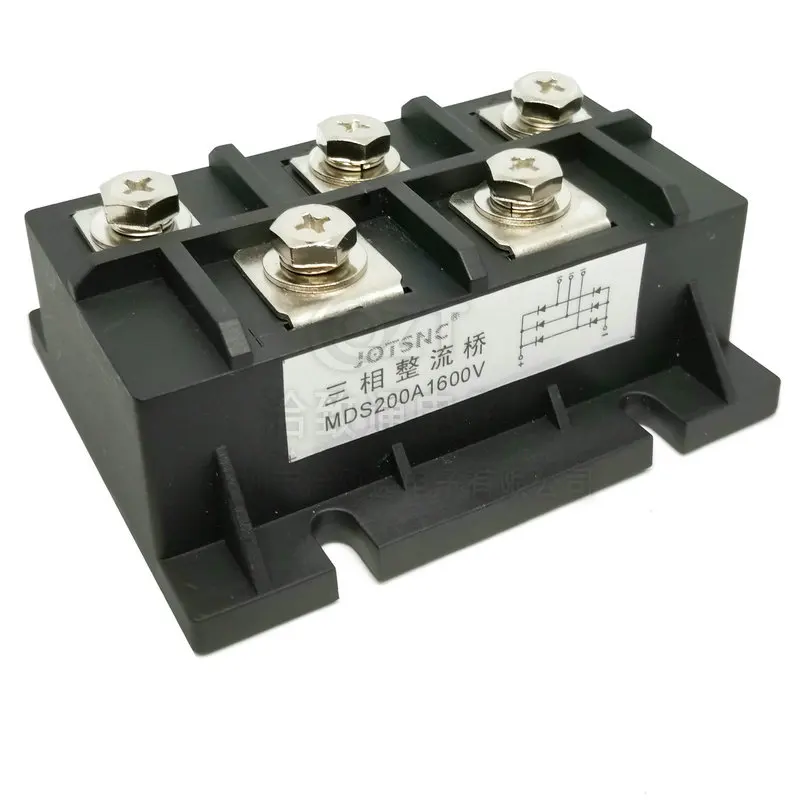 1 stück MDS200A 3-Phase Diode Bridge Rectifier 200A Amp 1600V Brücke Gleichrichter