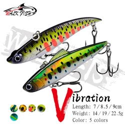 WALK FISH 21g 23g 12.8g Sinking Fishing Lure Lipless Crankbaits Hard Artificial VIB Vibration Bait All Depth Winter Ice Fishing