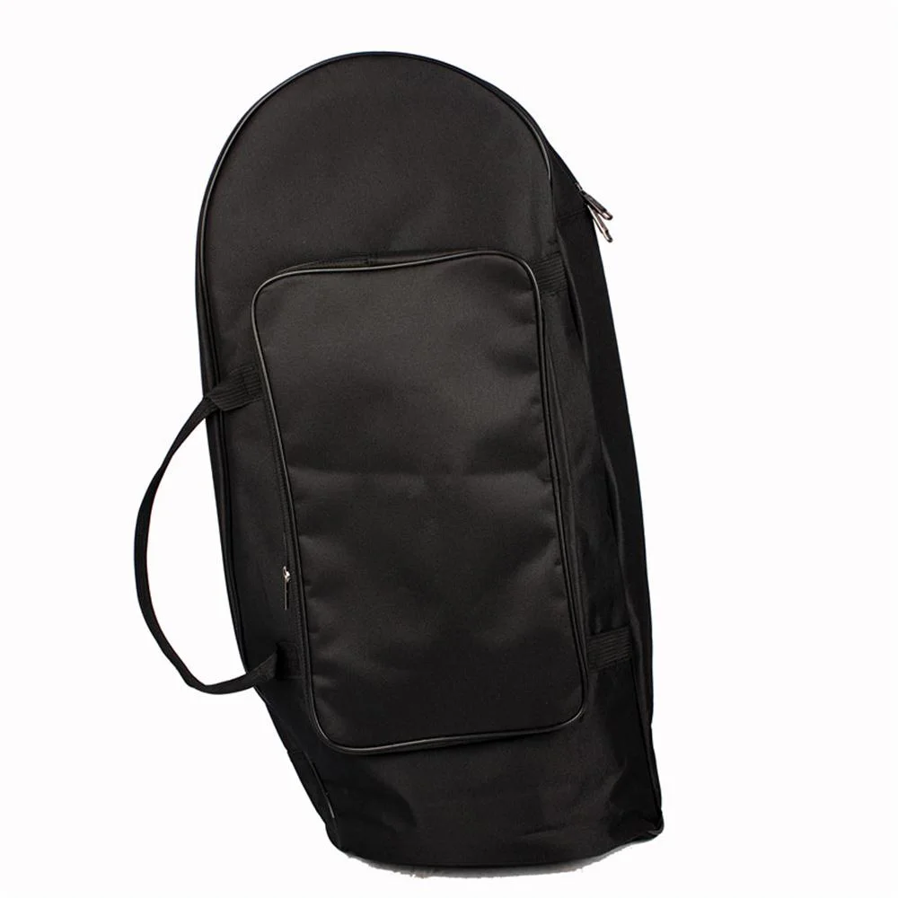 Portable Tenor Horn Gig Bag Case Black Waterproof Oxford Cloth Backpack Baritone Case Handbag Musical Instrument Storage Bag