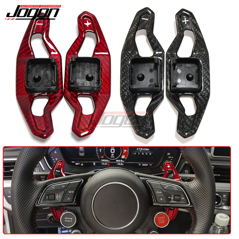 

For Audi A3 S3 RS3 8Y 2020 2021 2022 A6 S6 RS6 C8 Q3 SQ3 RSQ3 Q5 SQ5 Q7 SQ7 Car Steering Wheel Paddle Shifter Shift URUS Style